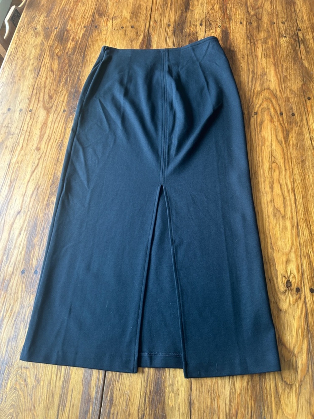 Everlane Black Dream Maxi Pencil Skirt - Picture 3 of 4